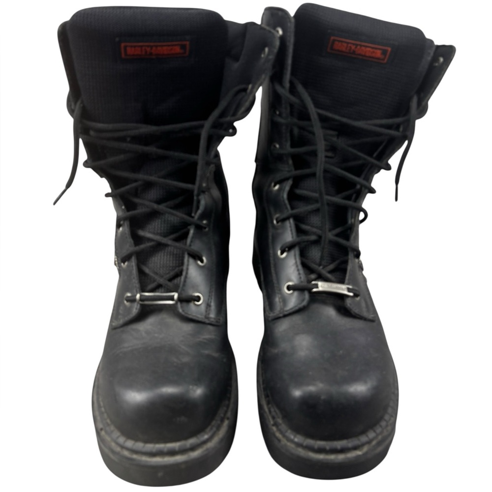 Harley Davidson Paraspinna Leather Boots- Size 10- Excellent Condition!!!‎
